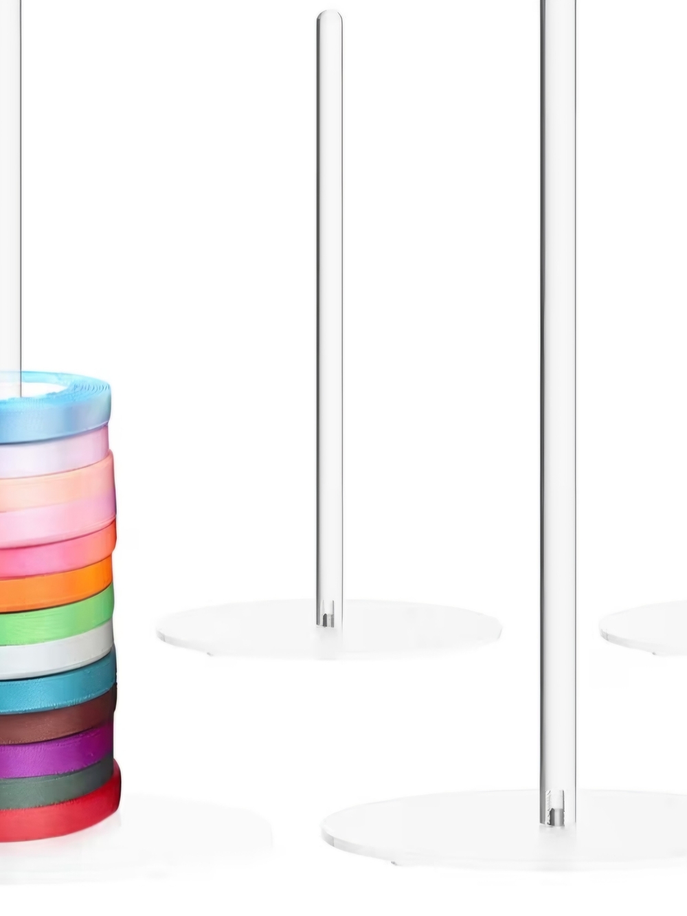 Craft Room Ribbon Stand For Storage